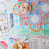Wonderie //  In The Kitchen Play Cloth